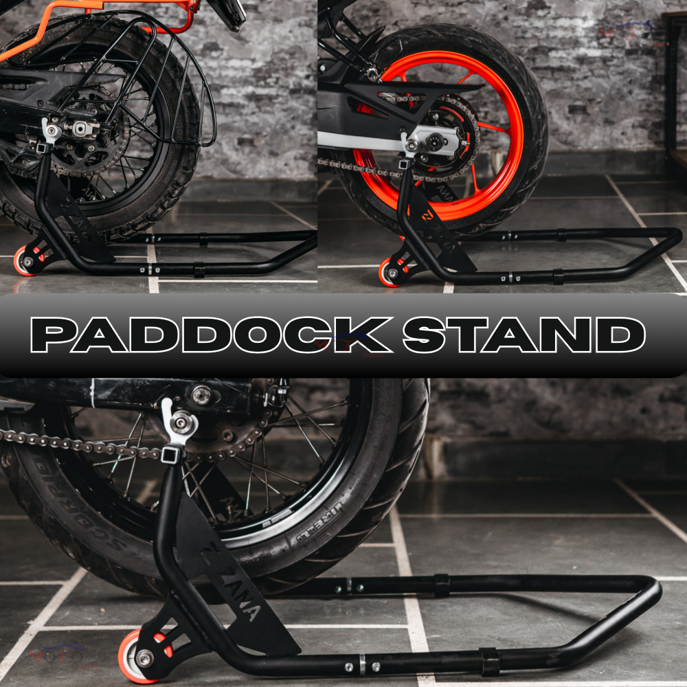 Zana- PADDOCK STAND YEZDI ADVENTURE (TEXTURE MATT BLACK)